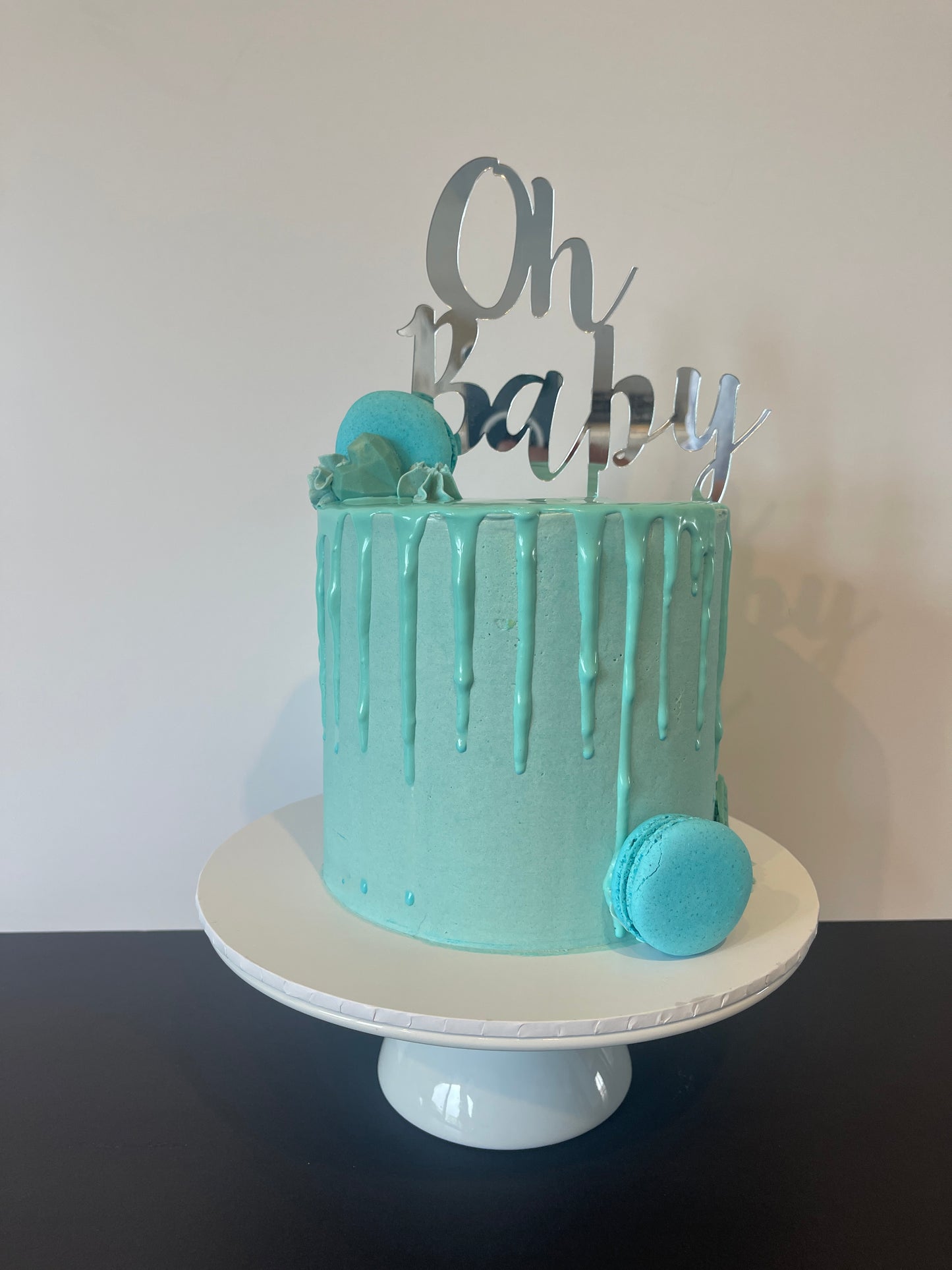 Baby Shower Drip Cake