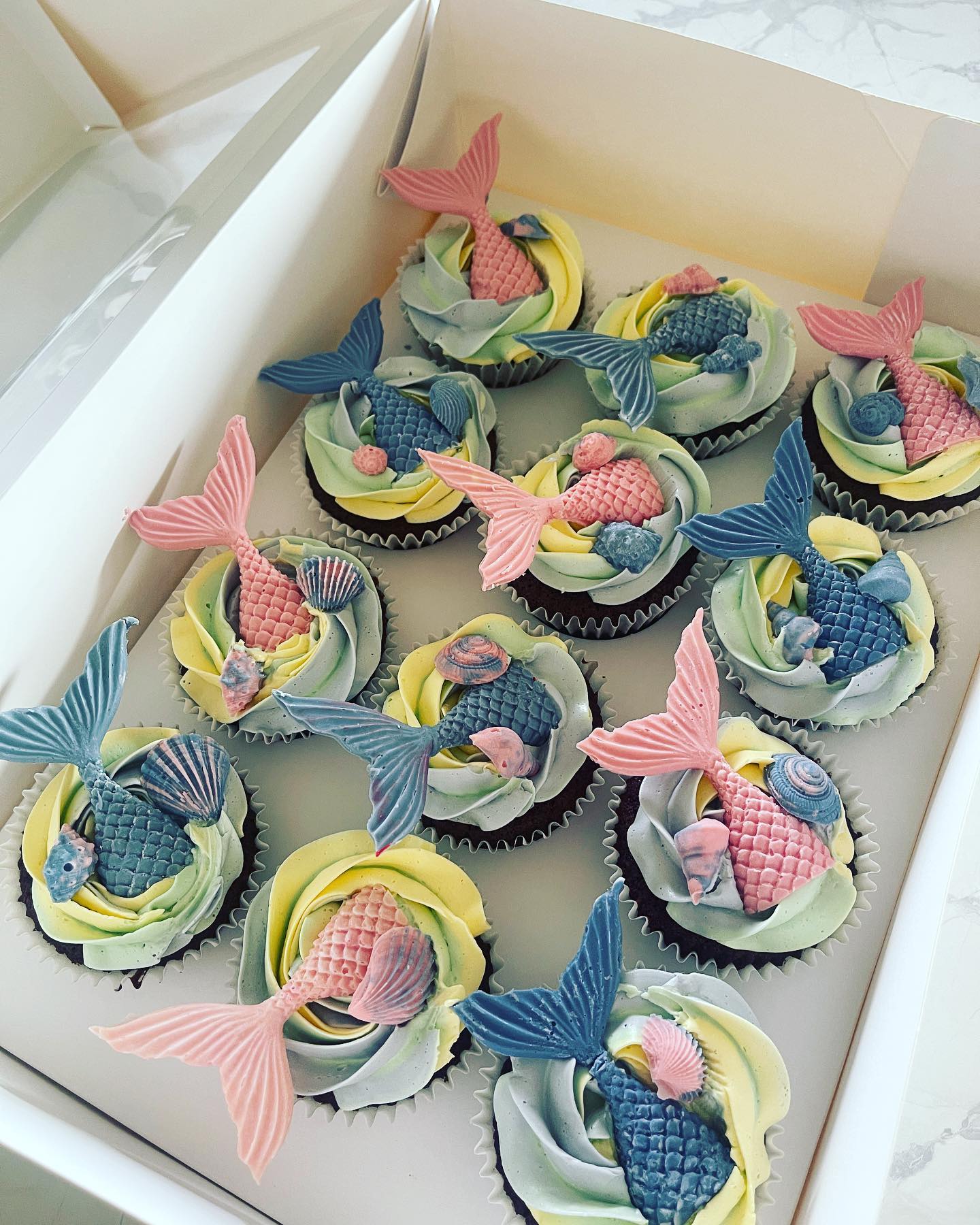 Mermaid Cupcakes